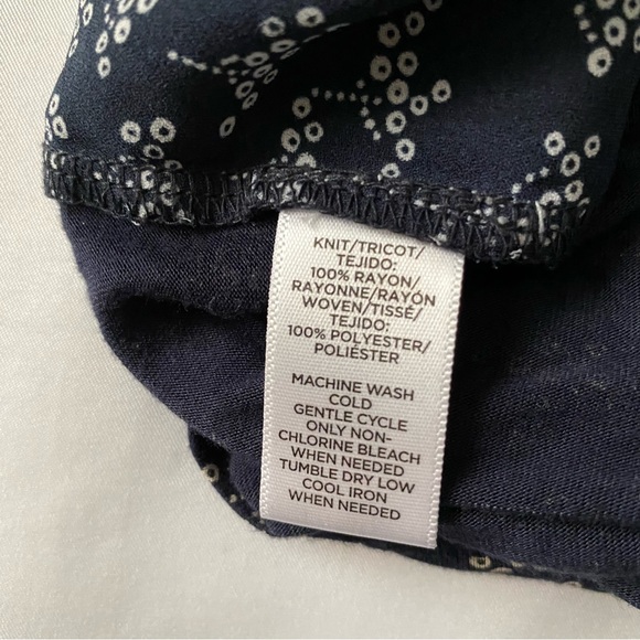 Loft Petite Whimsical Print Sleeveless Top - Picture 6 of 9